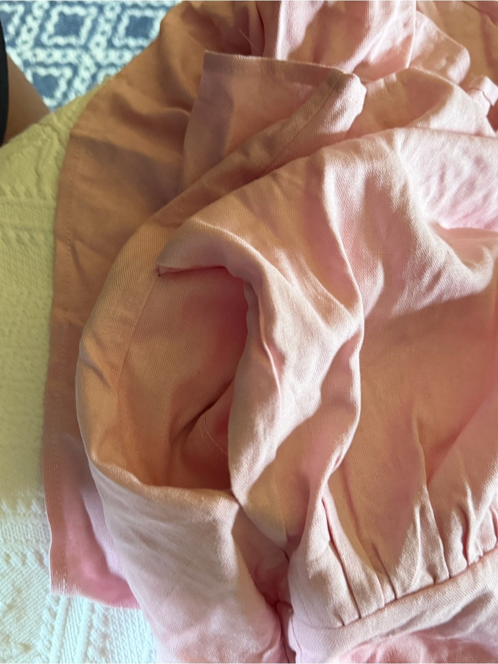 Francesca's Collections Light Pink Mini Romper Dress - Picture 6 of 8